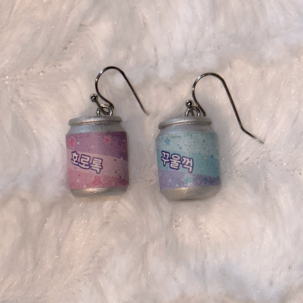 Soda Can Dangle Earrings